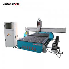 Best wood door making cnc router cutting machine with rotary device