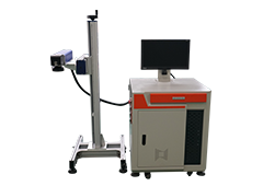 Laser wire 100w marking machine table top on metal