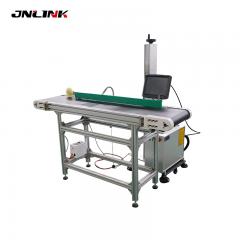 Flying laser engraving and marking machine with sensor optional
