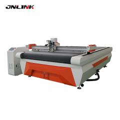 Auto feeding configuration cloth round knife cutter cutting leather machine in China